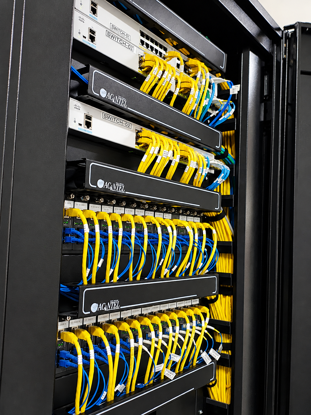 Rack organizado - Cajuína