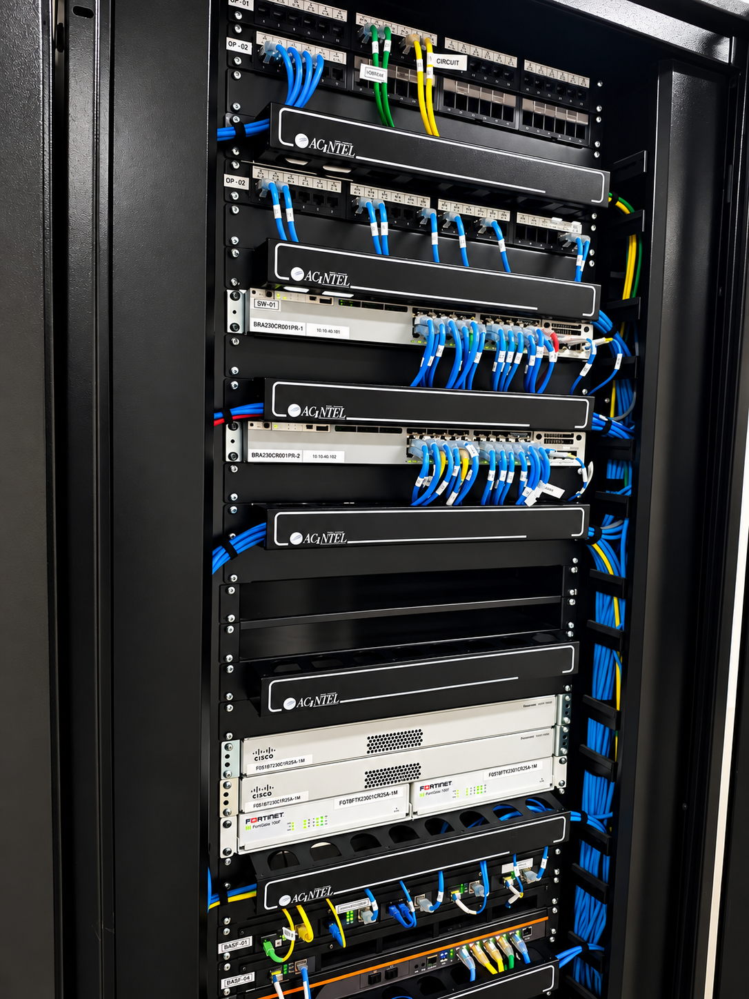 Rack de rede - Cajuína